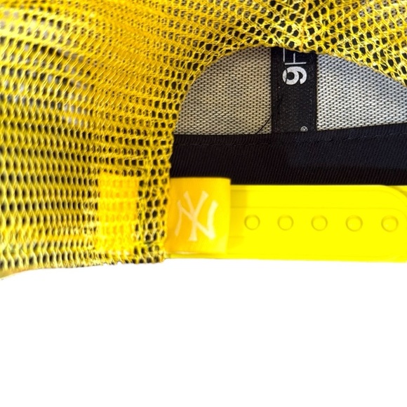 New York Yankees Snapback Hat Original Fit Yellow Floral Peace New Era 9Fifty - Picture 13 of 13